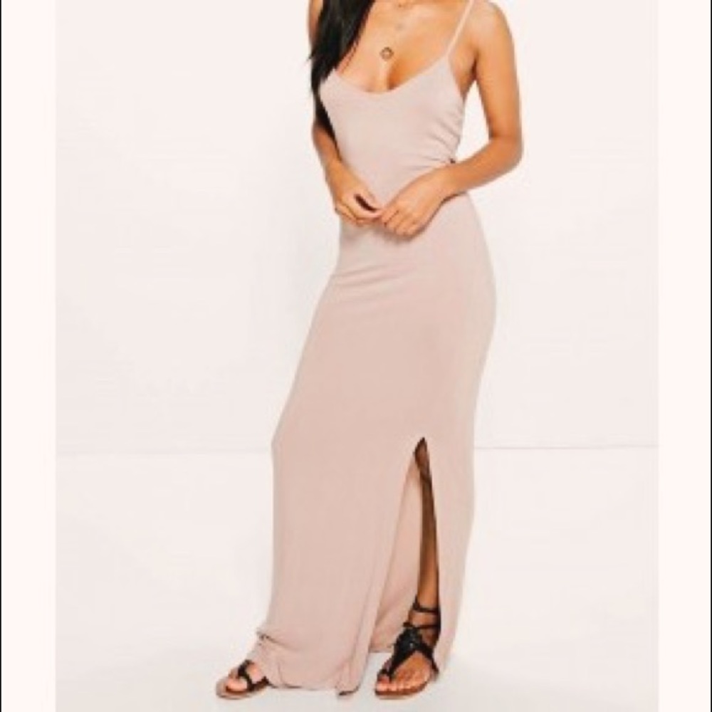 BOOHOO| Sexy Open Back Maxi Dress